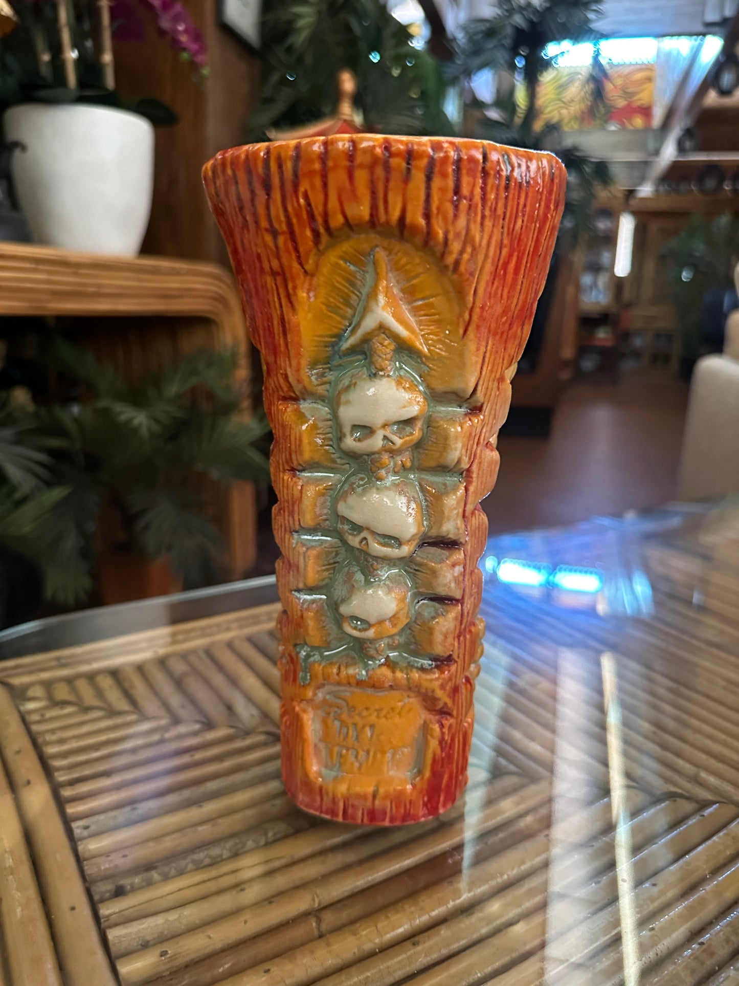 Scroll 'N Skulls Mug Artist Proof (Unique Glaze) (1 of 1) #1